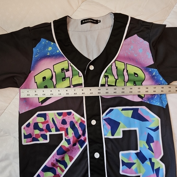 Black Multicolor Kids Jersey Mr. Bao XL - Picture 11 of 12